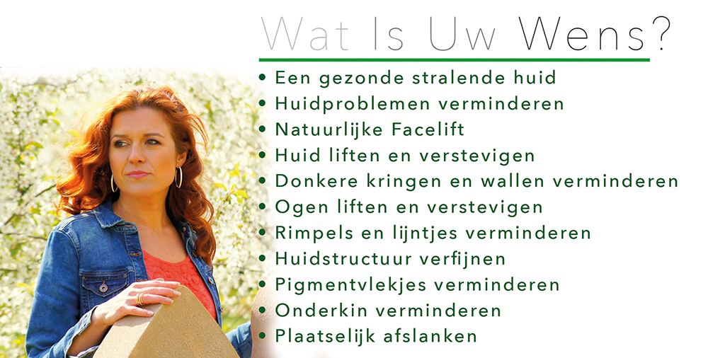 wat is uw wens Wat is uw wens bij All About Beauty instituut schoonheidssalon huidverjonging huidverbetering Turnhout